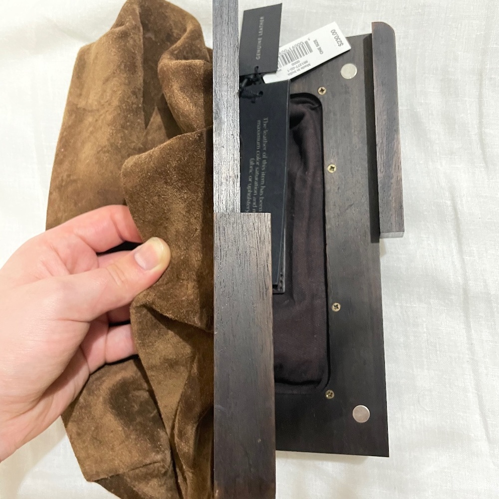 Clutch Leather Banana Republic